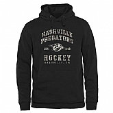 Men's Nashville Predators Black Camo Stack Pullover Hoodie,baseball caps,new era cap wholesale,wholesale hats